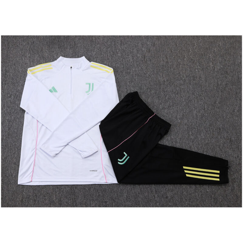 Kids Juventus Training Suit White II 2025/26-cheap jerseys