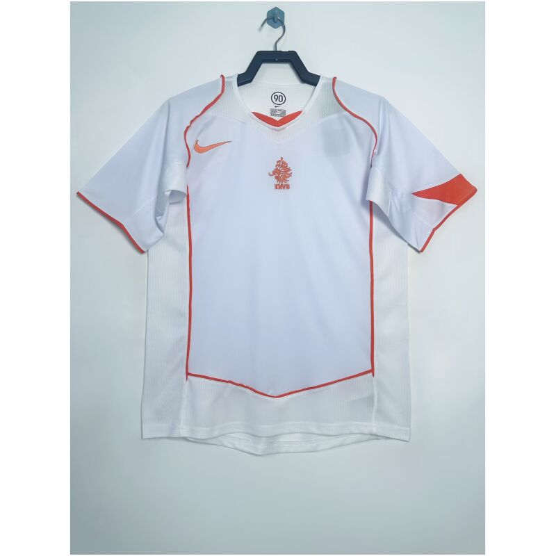 Mens Netherlands Retro Away Jersey 2004-cheap jerseys