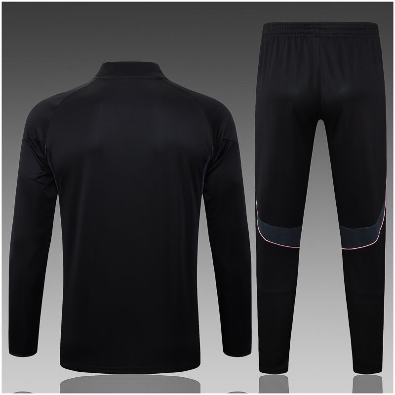 Kids Juventus Training Suit Black 2025/26-cheap jerseys