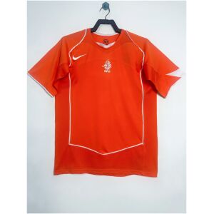 Mens Netherlands Retro Home Jersey 2004-cheap jerseys