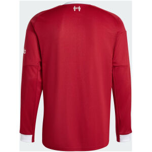 Mens Liverpool Home Jersey Long Sleeve 2025/26-cheap jerseys