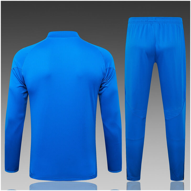 Kids Real Madrid Training Suit Blue 2025/26-cheap jerseys