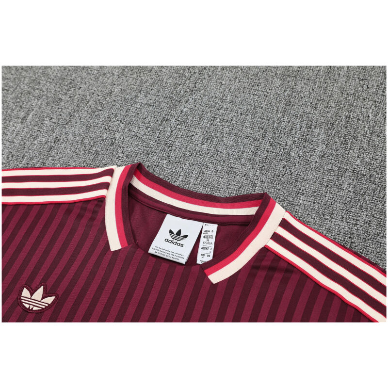 Mens Bayern Munich Short Training Suit Burgundy 2025/26-cheap jerseys
