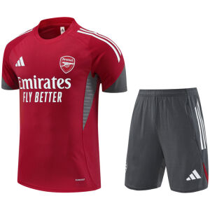 Mens Arsenal Short Training Suit Red 2025/26