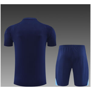 Kids Real Madrid Short Training Suit Royal 2025/26