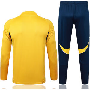 Mens Boca Juniors Training Suit Yellow 2025/26