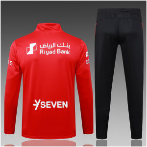 Kids Al-Hilal Training Suit Red 2025/26