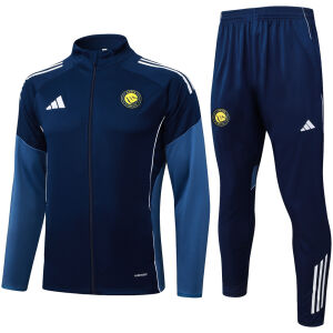 Mens Riyadh Al-Nassr Jacket + Pants Training Suit Royal 2025/26 Mens Riyadh Al-Nassr Jacket + Pants Training Suit Royal 2025/26