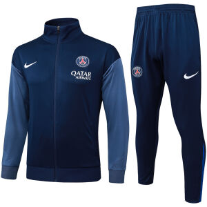Mens PSG Jacket + Pants Training Suit Royal 2025/26 Mens PSG Jacket + Pants Training Suit Royal 2025/26