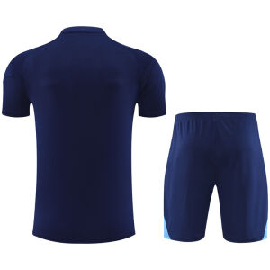 Mens Real Madrid Short Training Suit Royal 2025/26