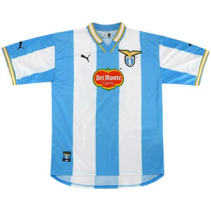 Mens S.S. Lazio Retro Home Jersey 1999/2000