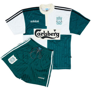 Kids Retro Liverpool Away Jersey 1995/96