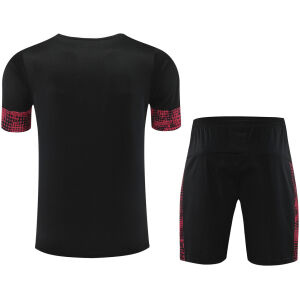 Mens RB Leipzig Short Training Suit Red-Black 2025/26