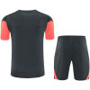 Mens Bayern Munich Short Training Suit Grey 2025/26 Mens Bayern Munich Short Training Suit Grey 2025/26