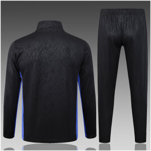 Kids Barcelona Jacket + Pants Training Suit Black 2025/26