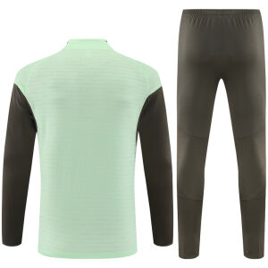 Mens Real Madrid Training Suit Light Green 2025/26
