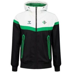 Mens Real Betis All Weather Windrunner Jacket Black 2025/26