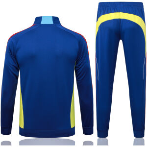 Mens Arsenal Jacket + Pants Training Suit Blue 2025/26