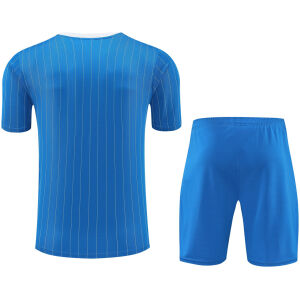 Mens Real Madrid Short Training Suit Blue 2025/26