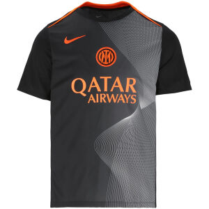 Mens Inter Milan Short Training Jersey Black 2025/26