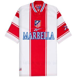 Mens Atletico Madrid Retro Home Jersey 1999/2000