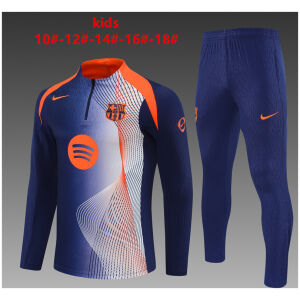 Kids Barcelona Training Suit Royal 2025/26