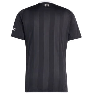 Mens Liverpool Goalkeeper Black Authentic Jersey 2025/26 – Match