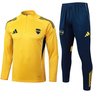 Mens Boca Juniors Training Suit Yellow 2025/26 Mens Boca Juniors Training Suit Yellow 2025/26