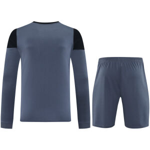 Mens Real Madrid Goalkeeper Kit Grey Long Sleeve 2025/26