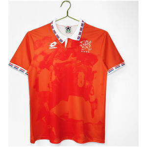Mens Netherlands Retro Home Jersey 1996