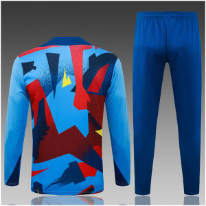 Kids Barcelona Training Suit Blue 2025/26