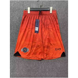 Mens Napoli Halloween Special Edition Orange Shorts 2025/26