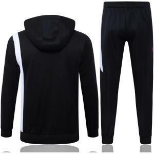 Mens PSG Hoodie Jacket + Pants Training Suit Black 2025/26