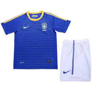 Kids Retro Brazil Away Jersey 2010