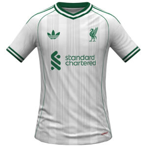 Mens Liverpool Special Edition Jersey White 2025/26
