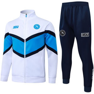 Mens Napoli Jacket + Pants Training Suit White II 2025/26