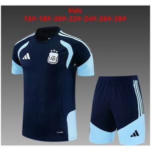 Kids Argentina Short Training Suit Royal 2026