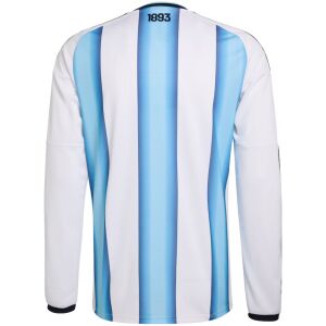 Mens Argentina Home Jersey Long Sleeve FIFA World Cup 2026