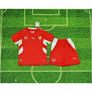 Kids Switzerland Home Jersey FIFA World Cup 2026