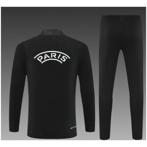 Kids PSG x Jordan Training Suit Black 2025/26