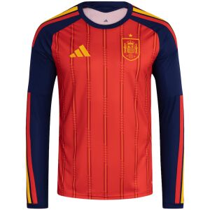 Mens Spain Home Jersey Long Sleeve FIFA World Cup 2026