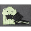 Kids Real Madrid Jacket + Pants Suit Light Green 2025/26 Kids Real Madrid Jacket + Pants Suit Light Green 2025/26