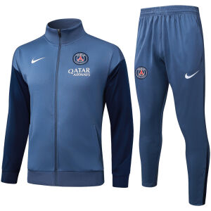 Mens PSG Jacket + Pants Training Suit Grey 2025/26