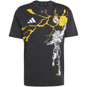 Mens Real Madrid Avengers Pre-Match Black Jersey 2025/26