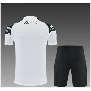 Kids Real Madrid Short Training Suit White 2025/26