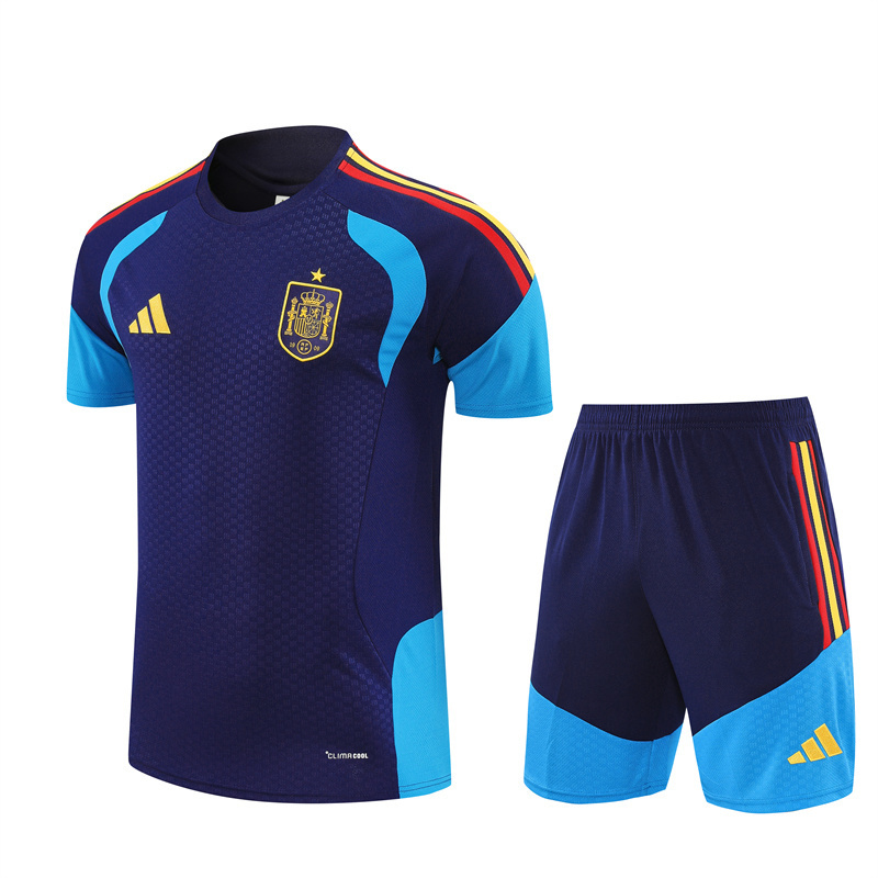 Mens Spain Short Training Suit Royal 2026 Mens Spain Short Training Suit Royal 2026