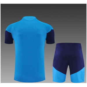 Kids Spain Short Training Suit Blue 2026