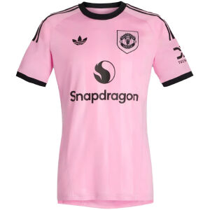 Mens Manchester United Goalkeeper Pink Jersey 2025/26