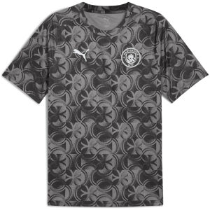 Mens Manchester City Short Training Black Jersey 2025/26