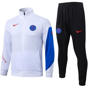 Mens PSG Jacket + Pants Training Suit White 2025/26